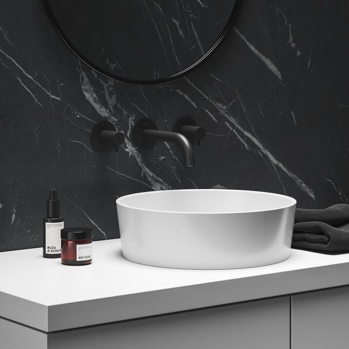 Умивальник Ravak Moon 1 XJN01300000 (40 см, білий глянсовий, чаша), фото , изображение 5