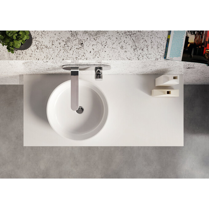 Умивальник Ravak Moon 1 XJN01300000 (40 см, білий глянсовий, чаша), фото , изображение 6