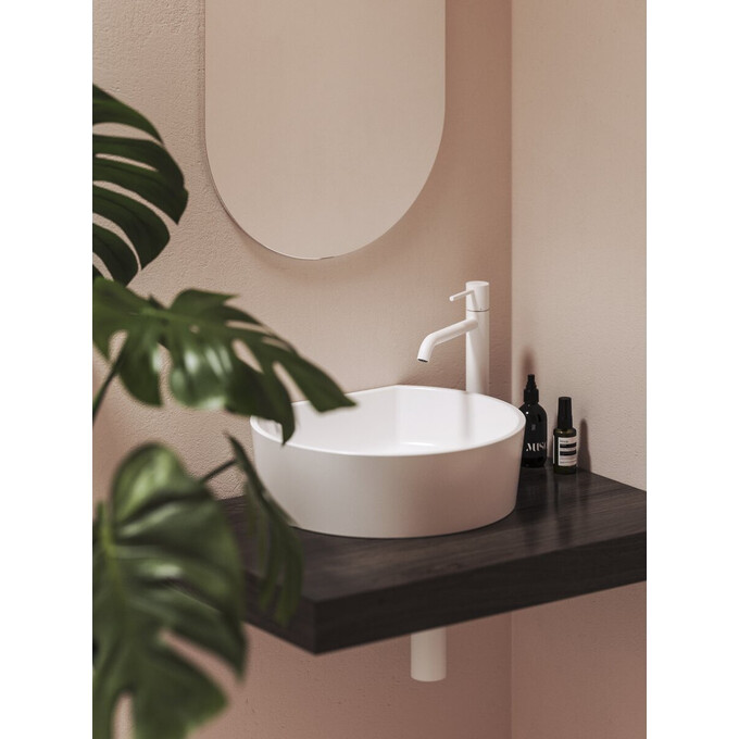 Умывальник Ravak Moon 1C XJN01300001 (40x35 см, белый глянцевый, чаша), фото 4