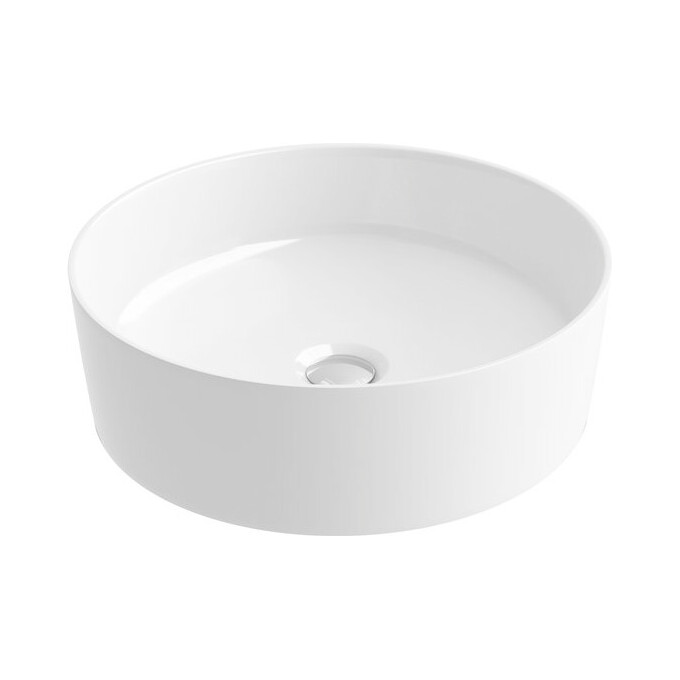 Умывальник Ravak Uni Slim 400 XJX01140002 (40 см, белый глянцевый, чаша), фото 