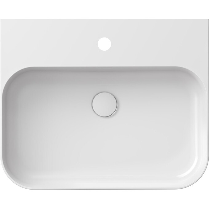 Умывальник Ravak Ceramic 550 R Slim Wall XJX01155006 (55x45 см, белый глянцевый), фото 5