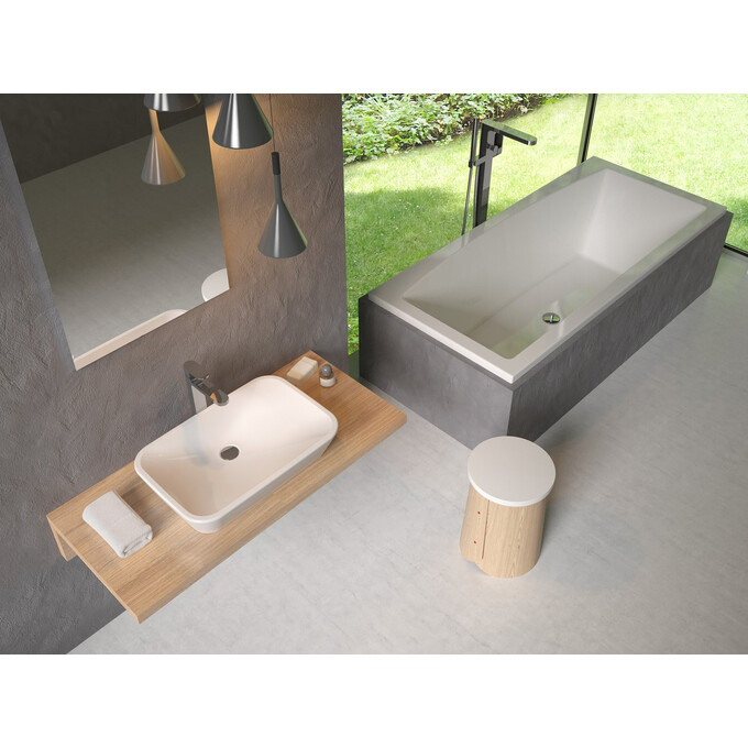 Умивальник Ravak Ceramic 600 R XJX01160002 (60x40 см, білий глянсовий, чаша), фото , изображение 2