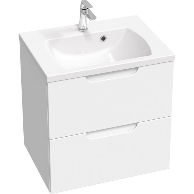 Умивальник Ravak Classic II 600 XJX01160003 (60x45 см, білий глянсовий), Доступні розміри: 60 x 45, Колір виробника: білий глянець, фото , изображение 3