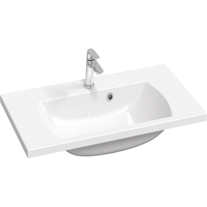 Умивальник Ravak Classic II 800 XJX01180000 (80x45 см, білий глянсовий), Доступні розміри: 80 x 45, Колір виробника: білий глянець, фото 