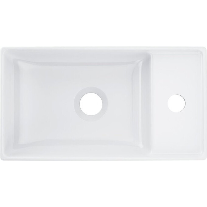 Умывальник Ravak Veda Slim 400 XJX01240000 (40x22 см, белый глянцевый), фото 5