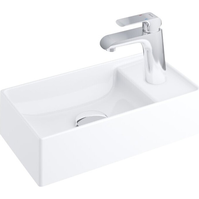 Умывальник Ravak Veda Slim 400 XJX01240000 (40x22 см, белый глянцевый), фото 6