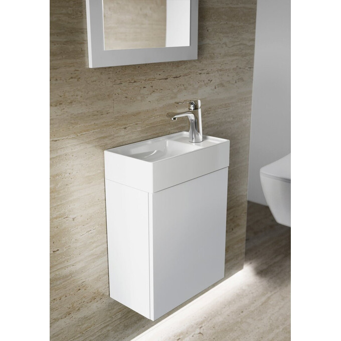 Умывальник Ravak Veda Slim 400 XJX01240000 (40x22 см, белый глянцевый), фото 3