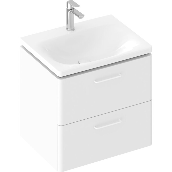 Умывальник Ravak Balance 50 XJX01250000 (50x46 см, белый глянцевый), Доступные размеры: 50 x 46, Цвет производителя: белый глянец, фото 5