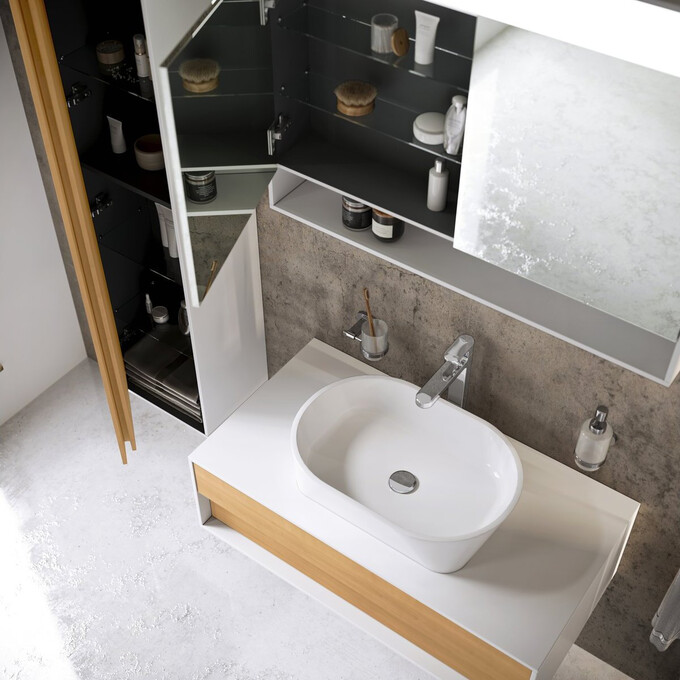 Умивальник Ravak Solo 580 XJX01358000 (58x40 см, білий глянсовий, чаша), фото , изображение 4