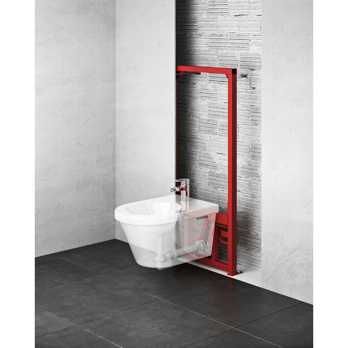 Инсталляция для биде Ravak Chrome II X01704 (с креплением к стене), фото 