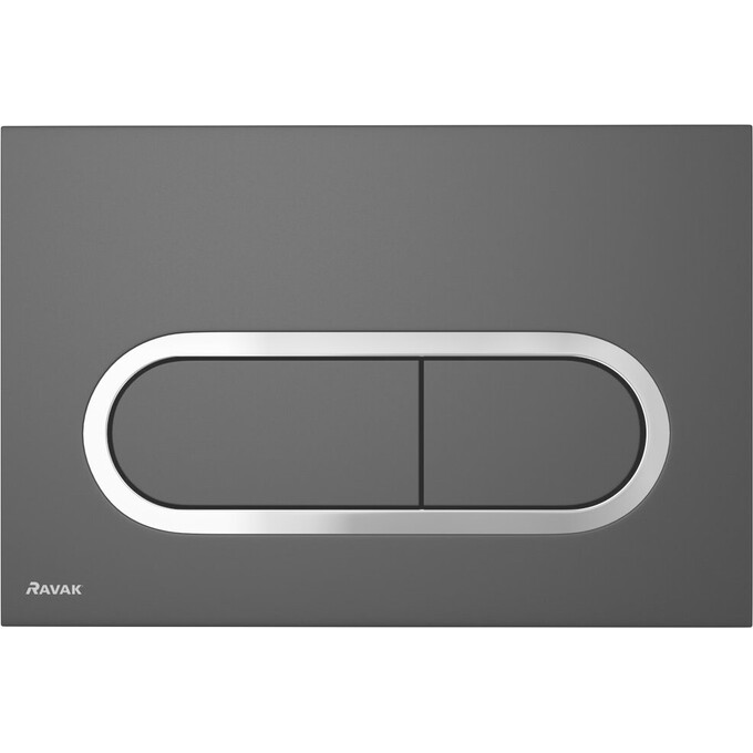 Клавіша змиву Ravak Chrome X01797 (чорна), Колір виробника: чорний, фото 