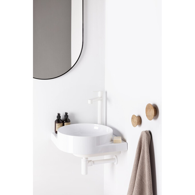 Сифон для раковины Ravak X01800 (белый матовый, бутылочный), Цвет производителя: белый матовый, фото 4