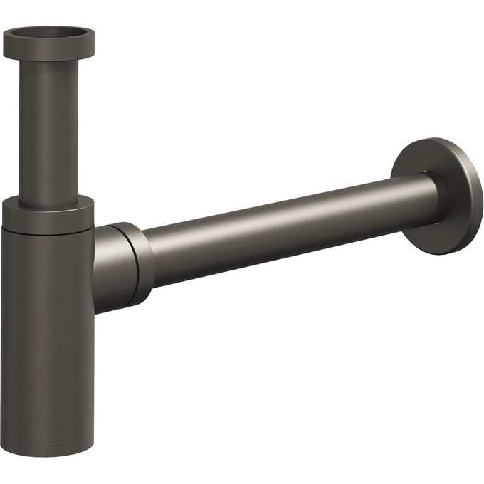 Сифон для раковины Ravak X01834 (графит брашированный, бутылочный), Цвет производителя: графит брашированный, фото 