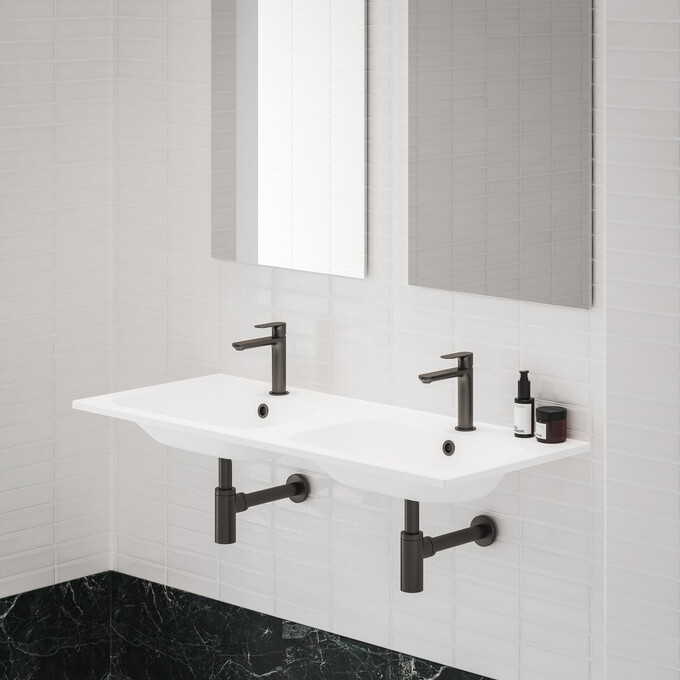 Сифон для раковины Ravak X01834 (графит брашированный, бутылочный), Цвет производителя: графит брашированный, фото 2