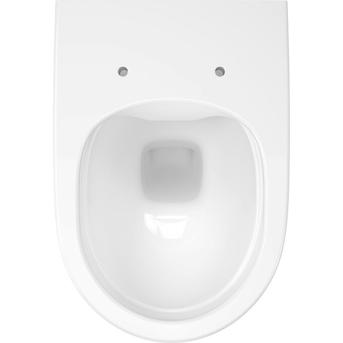 Безобідковий підвісний унітаз Ravak Vita RimOff X01860 (без сидіння), фото , изображение 6