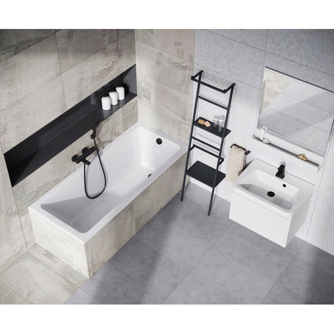 Смеситель для ванны Ravak 10° Free TD F 022.20/150 (X070152, черный), Цвет производителя: черный, фото 6