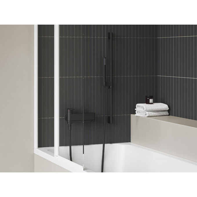 Смеситель для ванны Ravak Chrome II CR II 022.20BL (X070463, черный), Цвет производителя: черный, фото 5