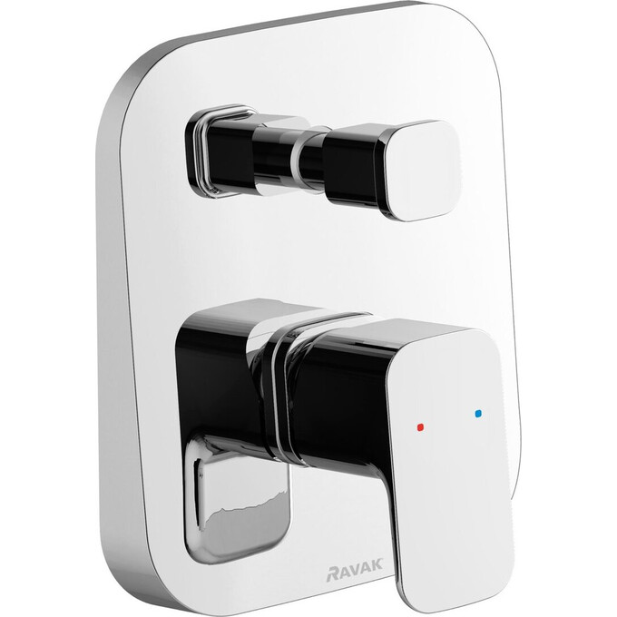 Внешняя часть смесителя скрытого монтажа для ванны Ravak 10° Free TD F 065.00 (X070136), Цвет производителя: хром, фото 