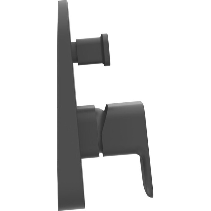 Зовнішня частина змішувача прихованого монтажу для ванни Ravak 10° Free TD F 065.20 (X070158, чорна), Колір виробника: чорний, фото , изображение 3