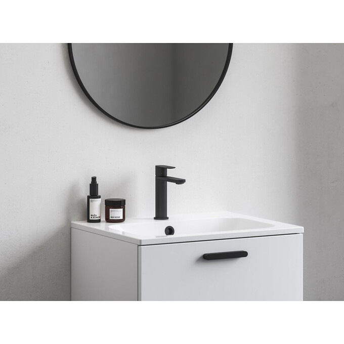 Смеситель для умывальника Ravak Chrome II CR II 014.20BL (X070458, черный), Цвет производителя: черный, фото 3