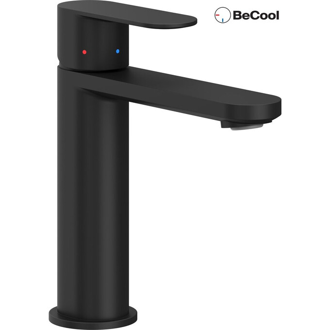 Смеситель для умывальника Ravak Chrome II BeCool CR II 014.21BL (X070460, черный), Цвет производителя: черный, фото 