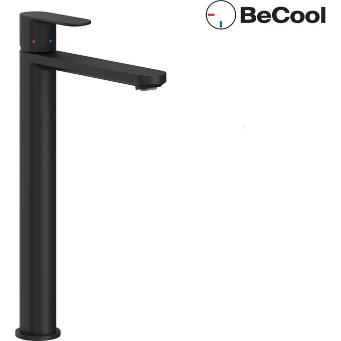 Смеситель для умывальника Ravak Chrome II BeCool CR II 015.21BL (X070461, черный, высокий), Цвет производителя: черный, фото 
