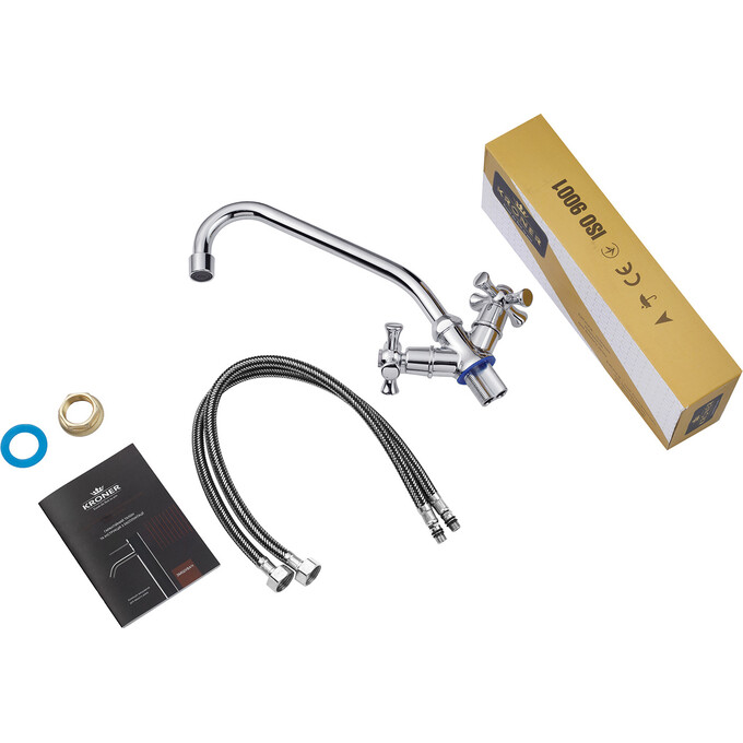 Смеситель для кухни Kroner KRM Rhein C030, фото 6