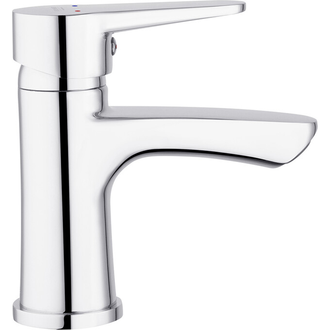 Смеситель для умывальника Kroner KRM Elbe C010 (хром), Цвет производителя: хром, фото 4