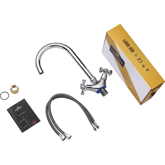 Смеситель для кухни Kroner KRM Rhein C034, фото 6