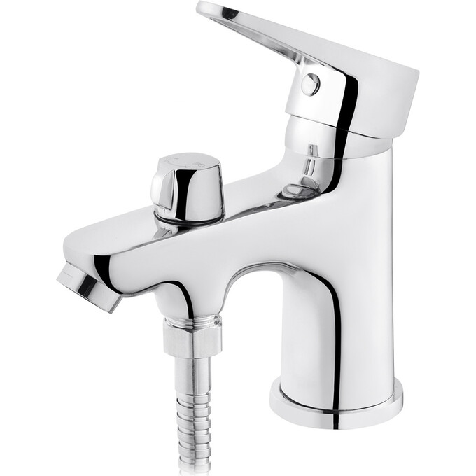 Смеситель для умывальника Kroner KRM Elbe C015 (с гигиеническим душем), фото 3