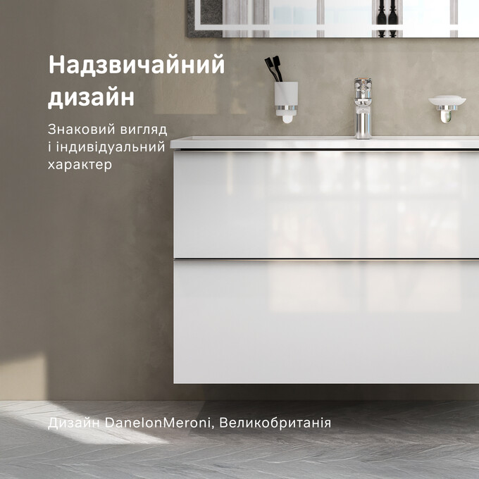 Тумба с раковиной Am.Pm X-Joy S MTA-FHX1002WG-WCC1002WG (100 см, белая глянцевая, подвесная), фото 12