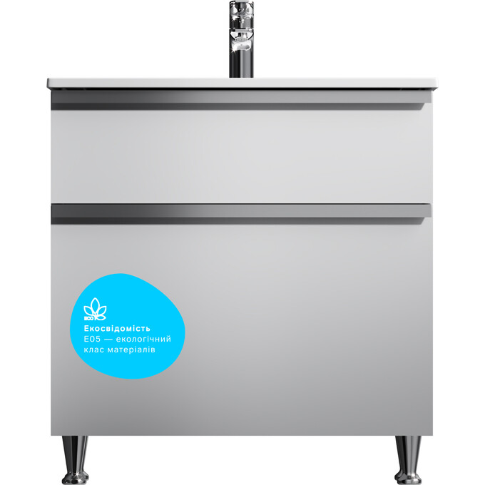 Тумба с раковиной Am.Pm X-Joy S MTA-FSX0802WG-WCC0802WG (80 см, белая глянцевая, напольная), Доступные размеры: 80, фото 10