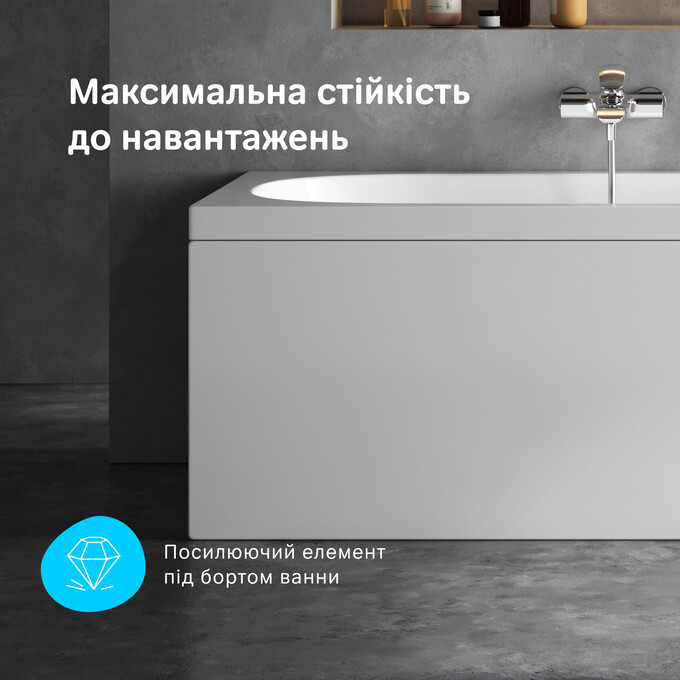 Ванна акриловая 180x80 см Am.Pm Spirit W72A-180-080W-A2, фото 14