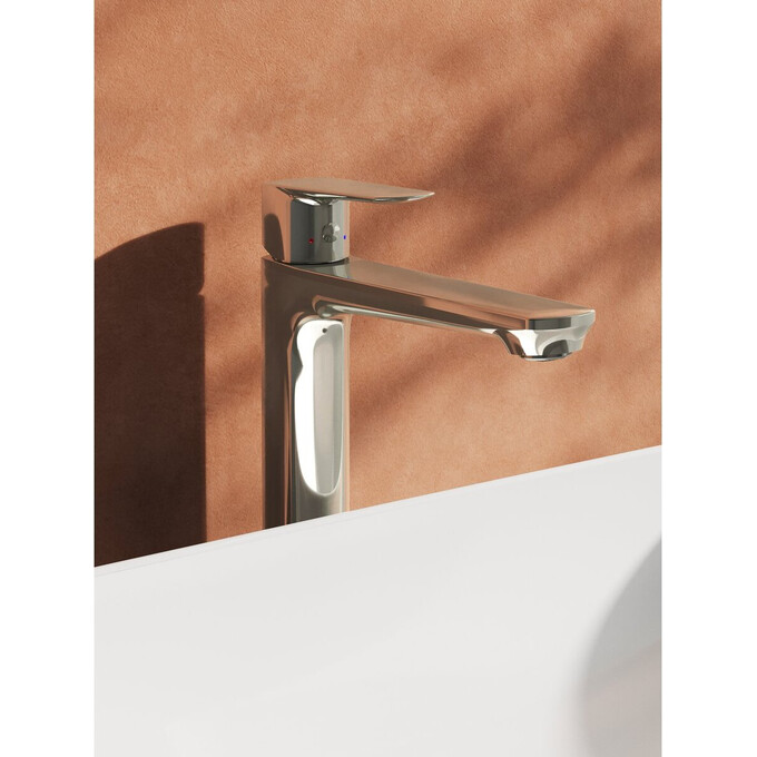 Смеситель для умывальника Ravak Life LF 015.00CR (X070472, высокий), Цвет производителя: хром, фото 5