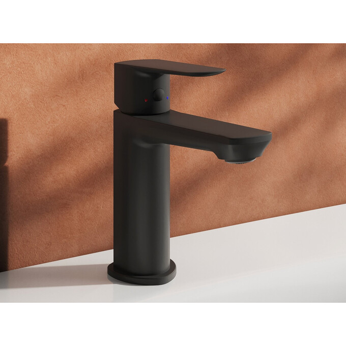 Змішувач для умивальника Ravak Life LF 012.20BL (X070476, чорний), Колір виробника: чорний, фото , изображение 2