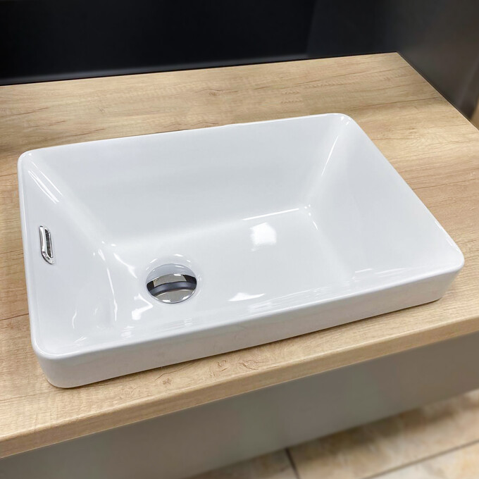 Умивальник VBI Toritto White S VBI-018019 (45x31 см), Доступні розміри: 45 x 31, Колір виробника: білий глянець, фото , изображение 3