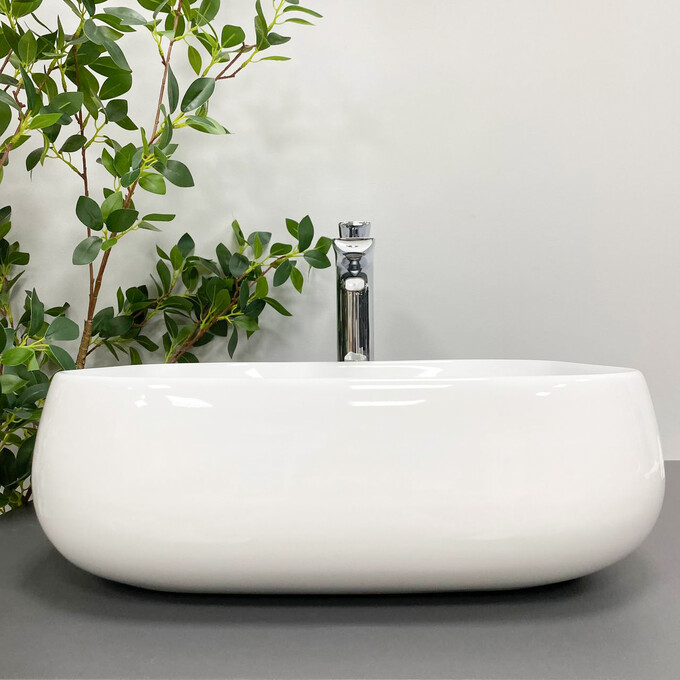 Раковина VBI Tricase White VBI-015800 (44x39 см, чаша), фото , изображение 2