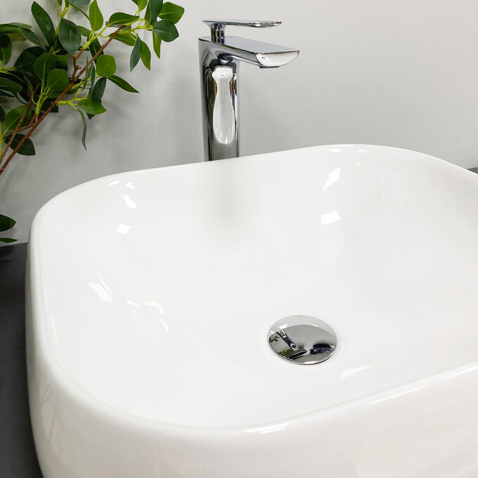 Раковина VBI Tricase White VBI-015800 (44x39 см, чаша), фото , изображение 3