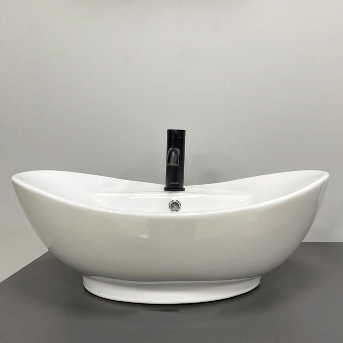 Умивальник VBI Arona White VBI-012620 (60x40 см, чаша), фото , изображение 2