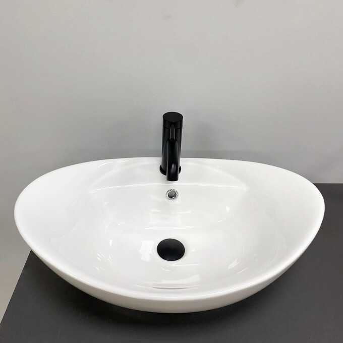 Умивальник VBI Arona White VBI-012620 (60x40 см, чаша), фото , изображение 3