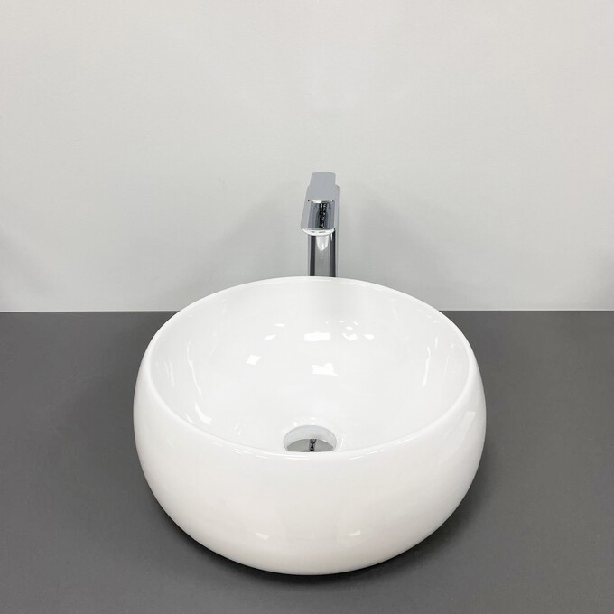 Умивальник VBI Laterza White VBI-015801 (37 см, чаша), фото 