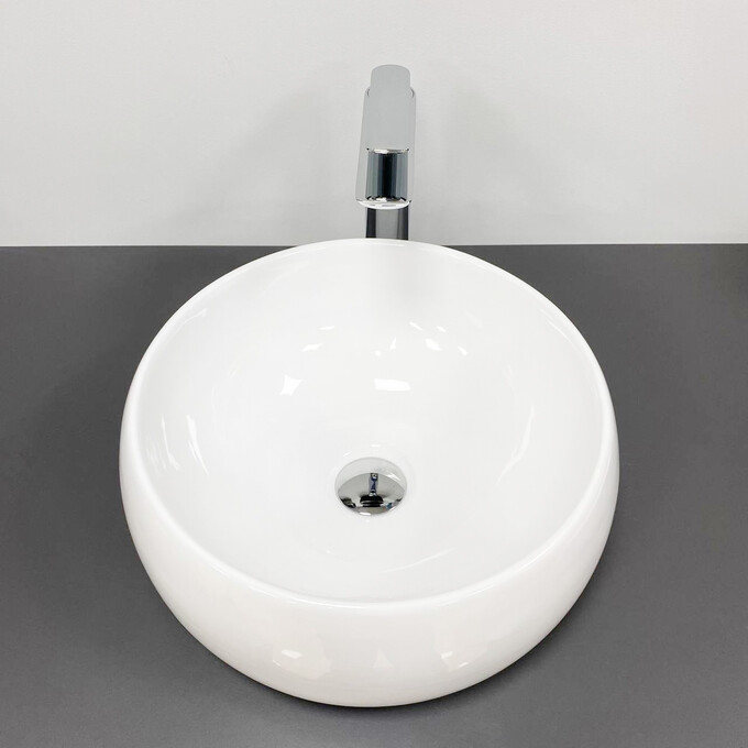 Умивальник VBI Laterza White VBI-015801 (37 см, чаша), фото , изображение 2