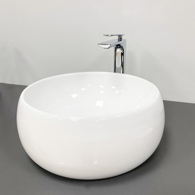 Умивальник VBI Laterza White VBI-015801 (37 см, чаша), фото , изображение 3