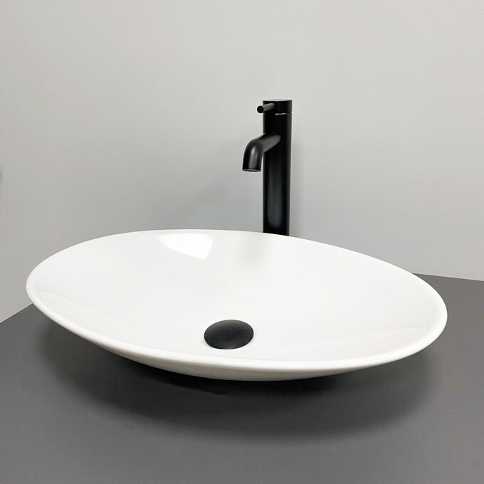 Умивальник VBI Tufara White VBI-012616 (50x36 см, чаша), фото 