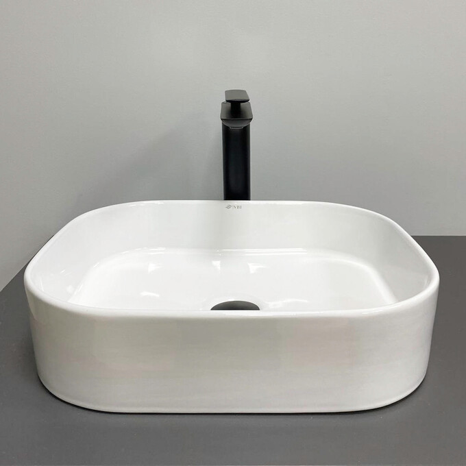 Умивальник VBI Vestone 45 White VBI-017000 (46x39 см), Доступні розміри: 46 x 39, Колір виробника: білий глянець, фото , изображение 2