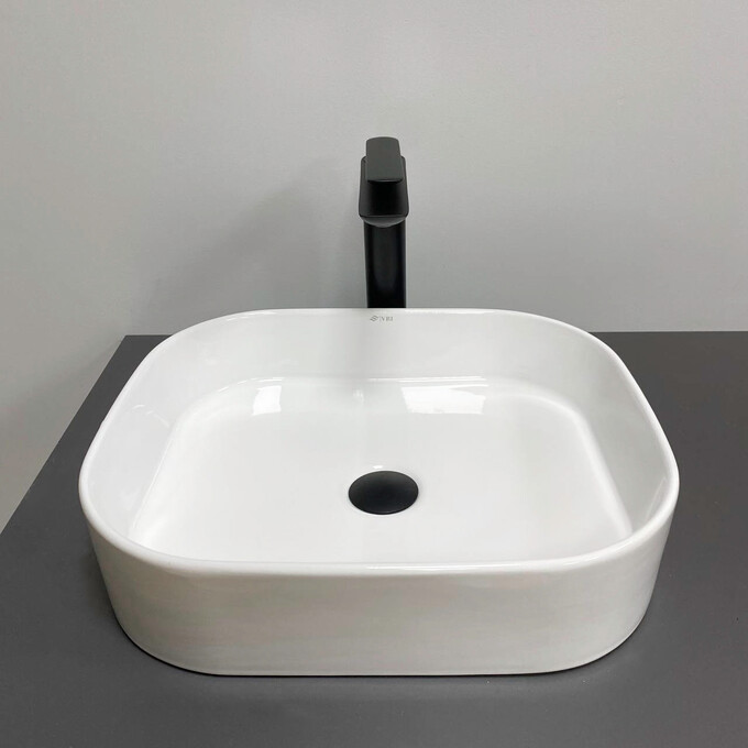 Умивальник VBI Vestone 45 White VBI-017000 (46x39 см), Доступні розміри: 46 x 39, Колір виробника: білий глянець, фото , изображение 3