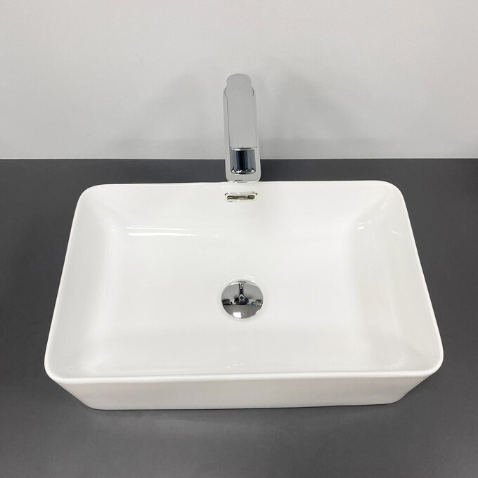 Умивальник VBI Arabba WHITE VBI-013501 (48x32 см), Доступні розміри: 48 x 32, Колір виробника: білий, фото , изображение 2