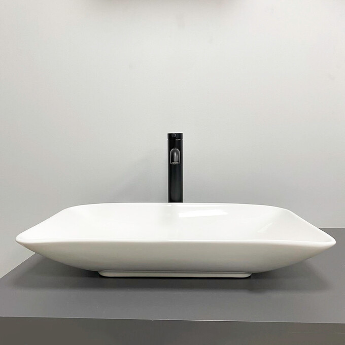 Умивальник VBI Lucera White VBI-012617 (59x36 см, чаша), фото , изображение 2