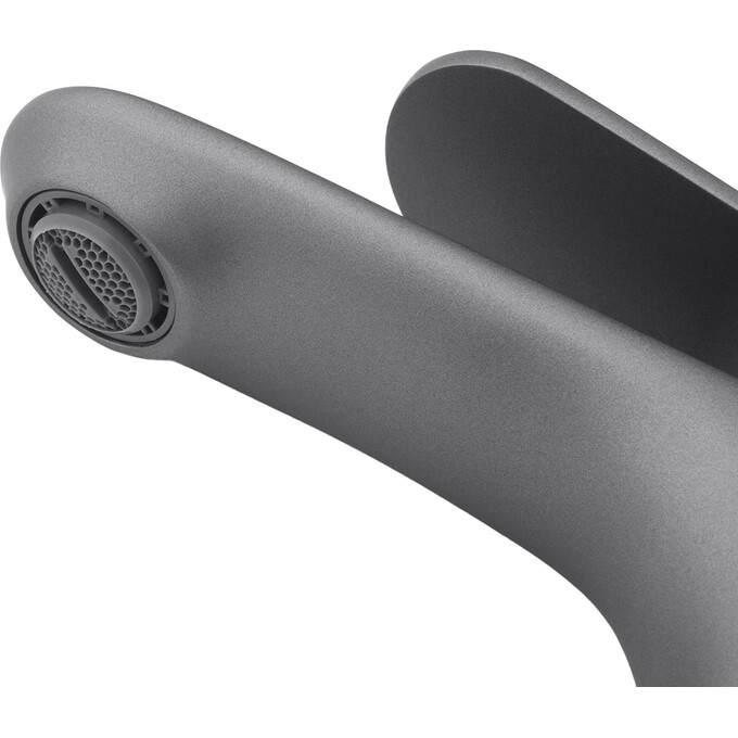 Смеситель для умывальника Kroner KRM Linz - GRN010 (графит), фото 5