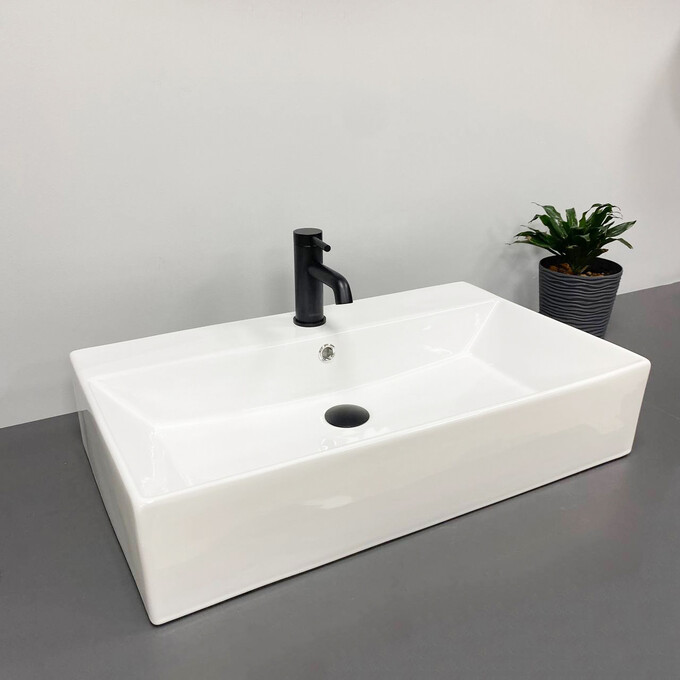 Раковина VBI Padua 70 White VBI-012203 (70x42 см), Доступні розміри: 70 x 42, фото 
